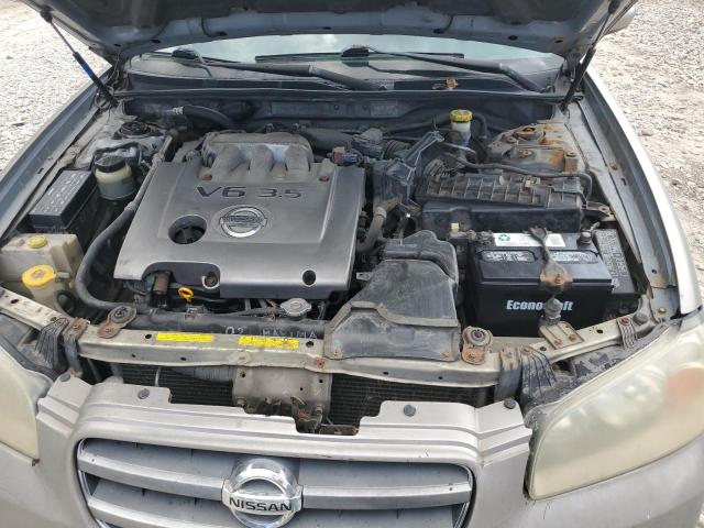 JN1DA31DX2T452205 - 2002 NISSAN MAXIMA GLE GRAY photo 11
