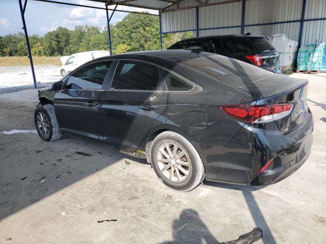 5NPE24AF2KH772936 - 2019 HYUNDAI SONATA SE Սև լուսանկար 2