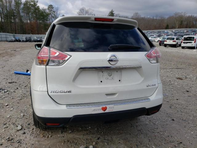 5N1AT2MV8FC912911 - 2015 NISSAN ROGUE S WHITE photo 6