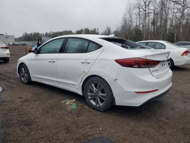 KMHD84LF7JU668787 - 2018 HYUNDAI ELANTRA SEL WHITE photo 2