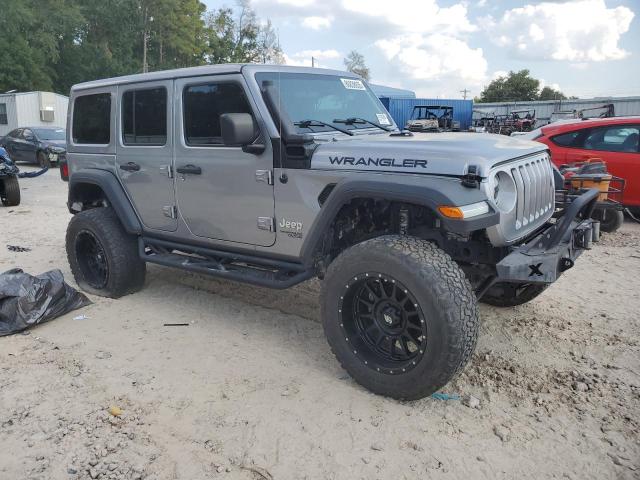 1C4HJXDN6LW217388 - 2020 JEEP WRANGLER U SPORT GRAY photo 4