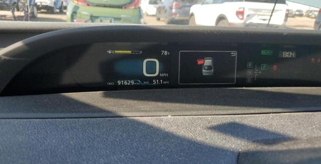 JTDKBRFU7J3059239 - 2018 TOYOTA PRIUS TURQUOISE photo 9