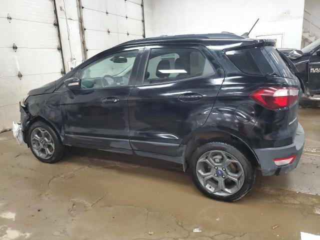 MAJ6P1CLXJC226067 - 2018 FORD ECOSPORT SES Czarny zdjęcie 2