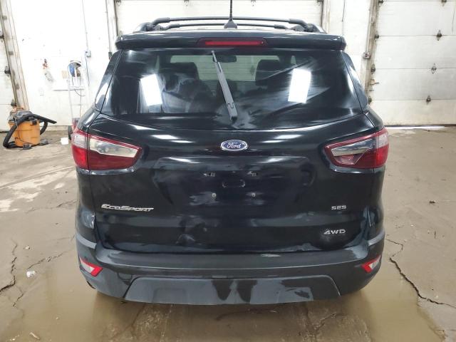 MAJ6P1CLXJC226067 - 2018 FORD ECOSPORT SES Czarny zdjęcie 6