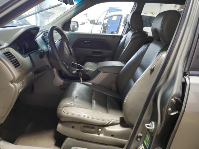5FNYF185X8B004786 - 2008 HONDA PILOT EXL GREEN photo 7