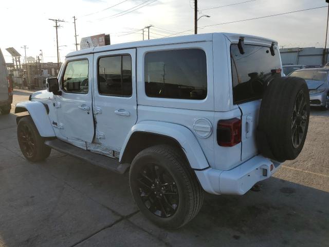 1C4HJXEN5MW748985 - 2021 JEEP WRANGLER UNLIMITED SAHARA WHITE photo 2