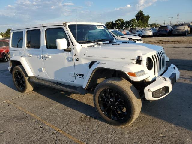 1C4HJXEN5MW748985 - 2021 JEEP WRANGLER UNLIMITED SAHARA WHITE photo 4