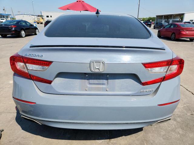 1HGCV1F37NA052346 - 2022 HONDA ACCORD SPORT 灰色 照片 6