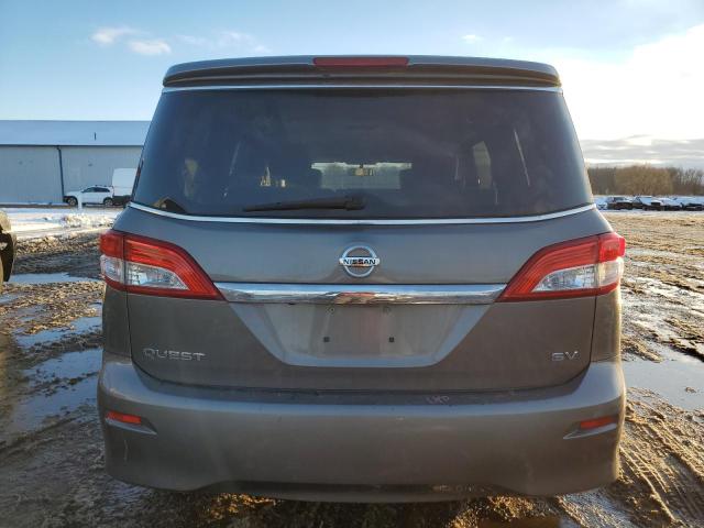 JN8AE2KP0G9150857 - 2016 NISSAN QUEST S SILVER photo 6