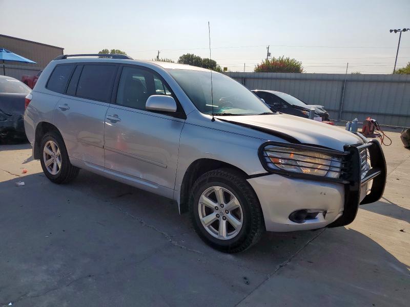 JTEDS41A682015091 - 2008 TOYOTA HIGHLANDER SILVER photo 4