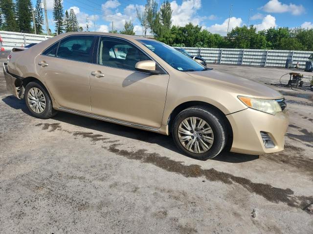 4T1BF1FK8CU012864 - 2012 TOYOTA CAMRY BASE 米色 照片 4