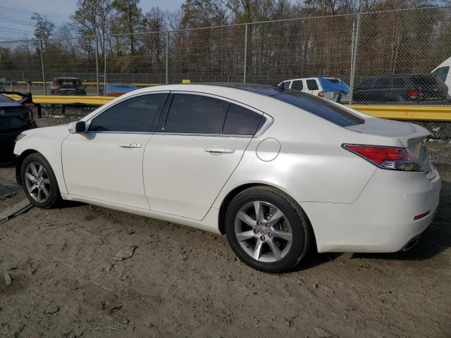 19UUA8F58DA009837 - 2013 ACURA TL TECH WHITE photo 2