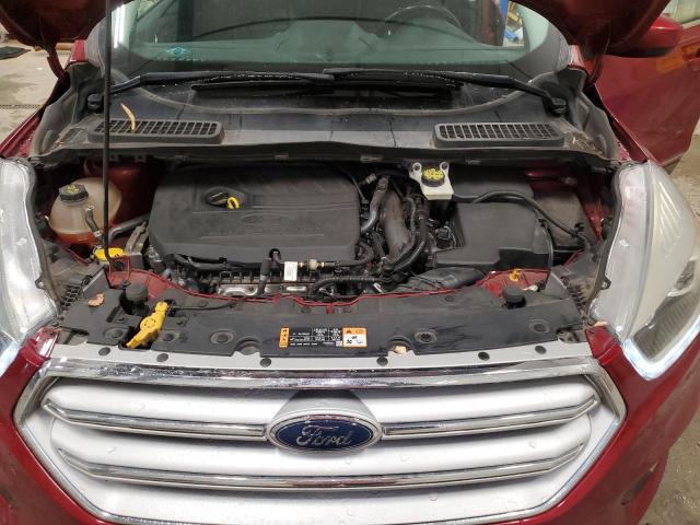 1FMCU9HD3JUA65265 - 2018 FORD ESCAPE SEL Rouge photo 12