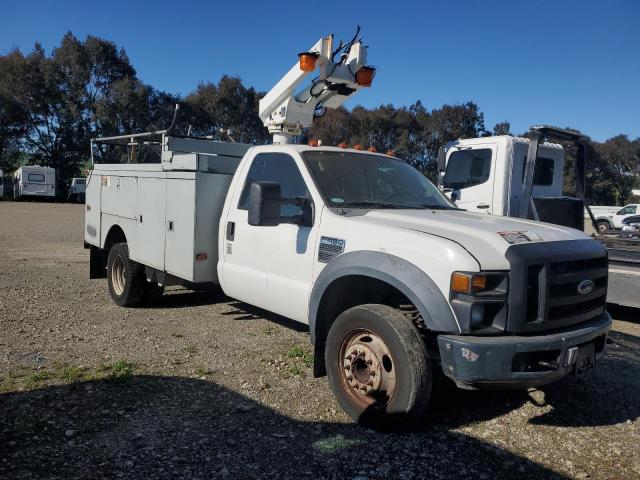 1FD4F46Y98EB87060 - 2008 FORD F450 SUPER DUTY WHITE photo 4