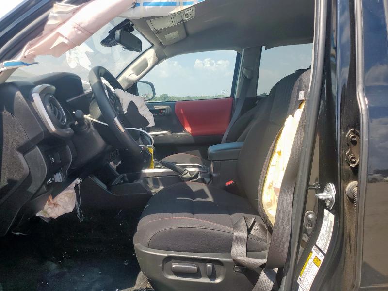 3TMCZ5AN3PM623646 - 2023 TOYOTA TACOMA DOUBLE CAB BLACK photo 7