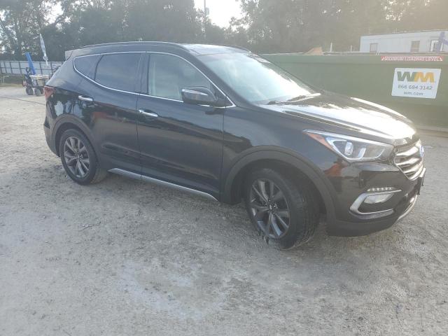 5XYZW4LA9JG523451 - 2018 HYUNDAI SANTA FE S BLACK photo 4