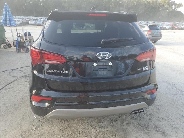 5XYZW4LA9JG523451 - 2018 HYUNDAI SANTA FE S BLACK photo 6