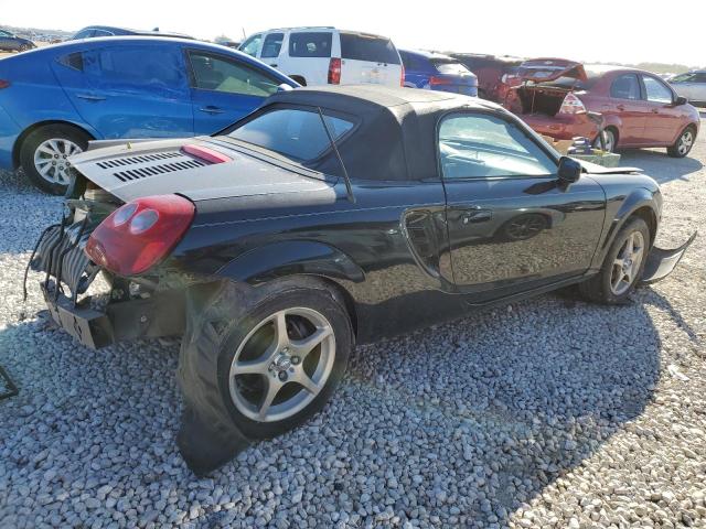 JTDFR320830057629 - 2003 TOYOTA MR2 SPYDER BLACK photo 3