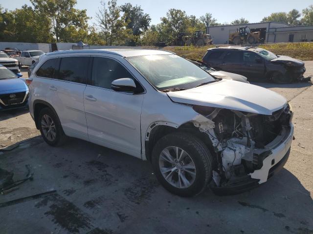 5TDJKRFHXFS128042 - 2015 TOYOTA HIGHLANDER XLE თეთრი ფოტო 4