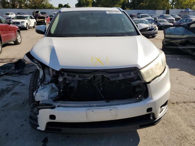 5TDJKRFHXFS128042 - 2015 TOYOTA HIGHLANDER XLE თეთრი ფოტო 5