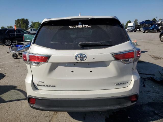 5TDJKRFHXFS128042 - 2015 TOYOTA HIGHLANDER XLE თეთრი ფოტო 6