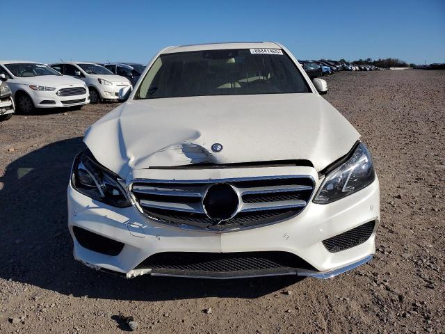 WDDHF8JB6EA942965 - 2014 MERCEDES-BENZ E 350 4MATIC WHITE photo 5