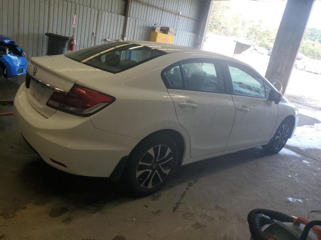 19XFB2F87FE259663 - 2015 HONDA CIVIC EX WHITE photo 3
