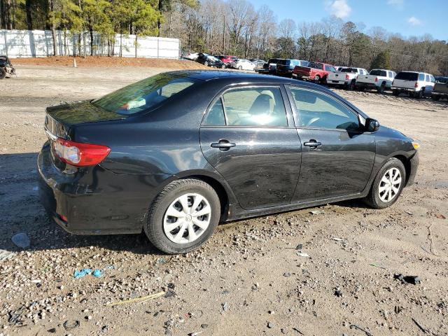 JTDBU4EE7B9161226 - 2011 TOYOTA COROLLA BASE BLACK photo 3