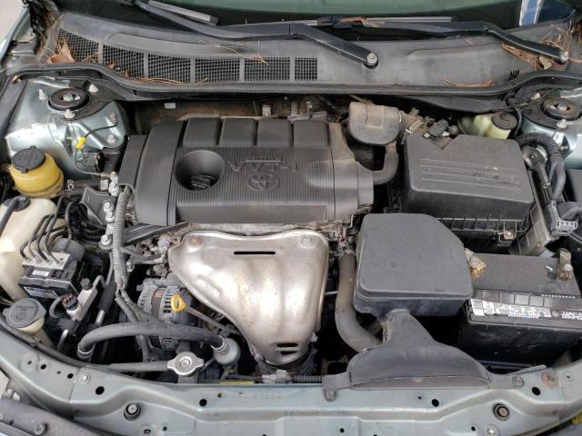 4T1BF3EK9BU621814 - 2011 TOYOTA CAMRY BASE GREEN photo 11