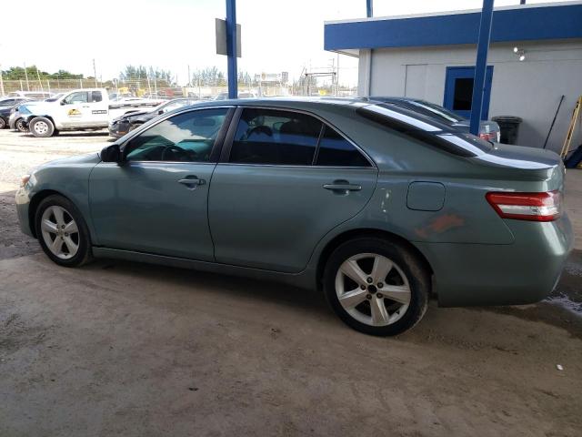 4T1BF3EK9BU621814 - 2011 TOYOTA CAMRY BASE GREEN photo 2