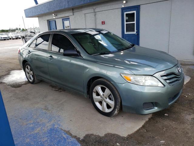 4T1BF3EK9BU621814 - 2011 TOYOTA CAMRY BASE GREEN photo 4