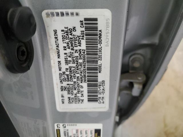 1NXBR32E46Z666042 - 2006 TOYOTA COROLLA CE SILVER photo 12