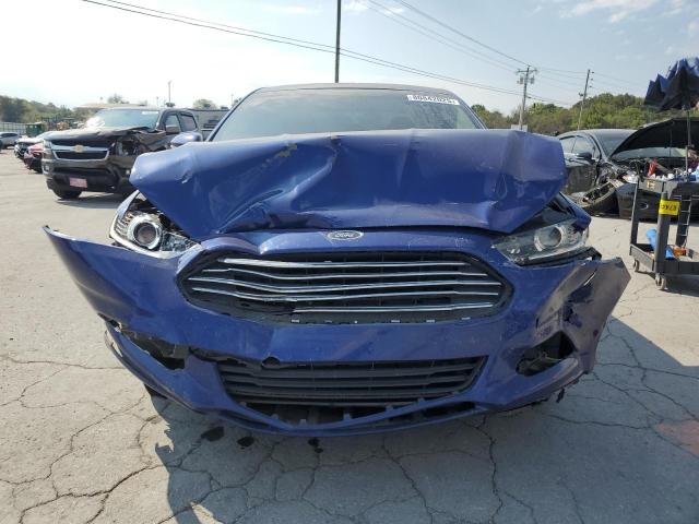 3FA6P0H72DR258605 - 2013 FORD FUSION SE BLUE photo 5