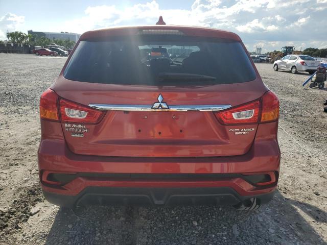 JA4AP3AU2JU007393 - 2018 MITSUBISHI OUTLANDER ES RED photo 6