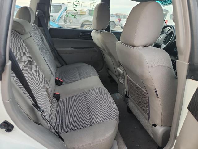 JF1SG63696H730609 - 2006 SUBARU FORESTER 2.5X WHITE photo 10