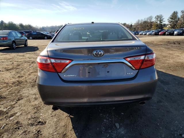 4T1BK1FK2FU029174 - 2015 TOYOTA CAMRY XSE GRAY photo 6