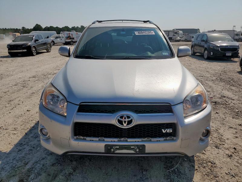 2T3YK4DV0BW013551 - 2011 TOYOTA RAV4 LIMITED ვერცხლისფერი ფოტო 5