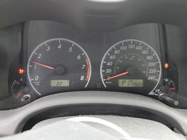 2T1BU4EE6AC469819 - 2010 TOYOTA COROLLA BASE 银色 照片 9