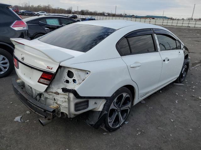 2HGFB6E52FH700507 - 2015 HONDA CIVIC SI WHITE photo 3