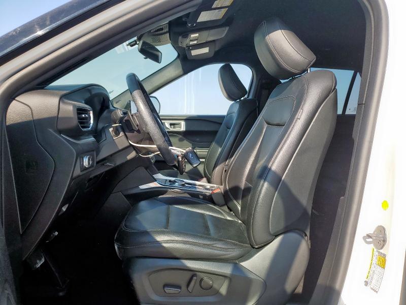 1FMSK7DH7LGB64302 - 2020 FORD EXPLORER XLT WHITE photo 7