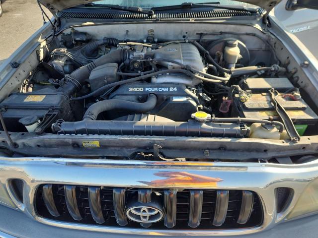 5TEGN92N73Z213142 - 2003 TOYOTA TACOMA DOUBLE CAB PRERUNNER GRAY photo 11