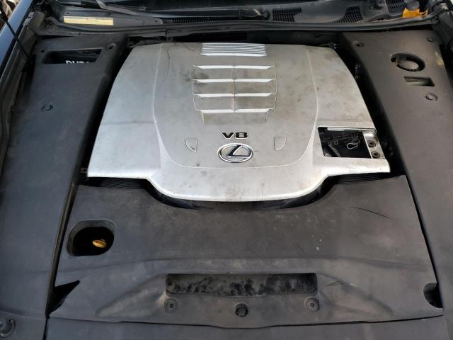 JTHBL46F485080094 - 2008 LEXUS LS 460 BLACK photo 11