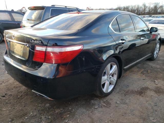 JTHBL46F485080094 - 2008 LEXUS LS 460 BLACK photo 3