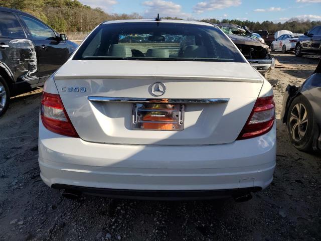 WDDGF56X38F157860 - 2008 MERCEDES-BENZ C 350 WHITE photo 6