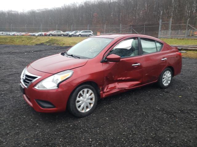 3N1CN7AP4KL869714 - 2019 NISSAN VERSA S RED photo 1