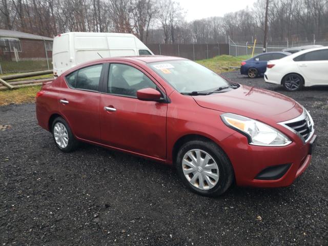 3N1CN7AP4KL869714 - 2019 NISSAN VERSA S RED photo 4