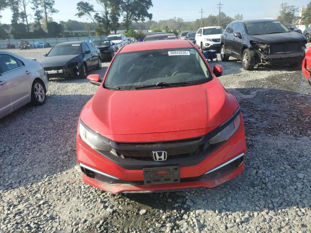 2HGFC2F65LH518521 - 2020 HONDA CIVIC LX წითელი ფოტო 5