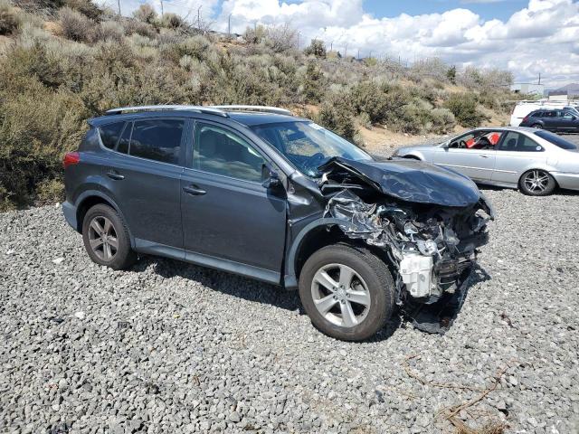 JTMRFREV1DD038818 - 2013 TOYOTA RAV4 XLE GRAY photo 4