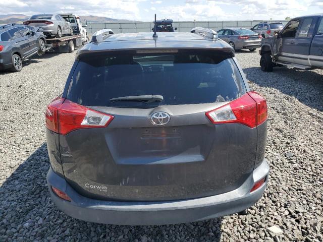 JTMRFREV1DD038818 - 2013 TOYOTA RAV4 XLE GRAY photo 6