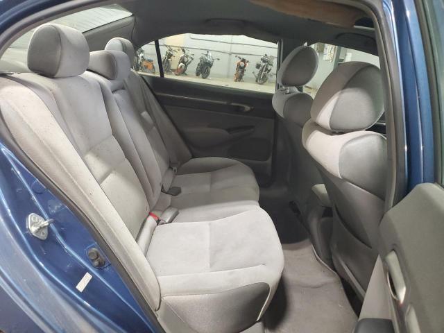 1HGFA16887L051816 - 2007 HONDA CIVIC EX BLUE photo 10